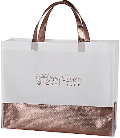 Custom non woven tote bags best sale