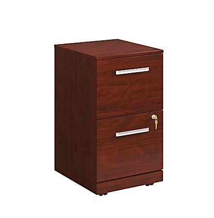 Sauder® Affirm Commercial 20"D Vertical 2-Drawer Mobile Pedestal File Cabinet, Classic Cherry