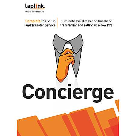 Laplink Concierge Complete PC Setup & Transfer Service, Download Version