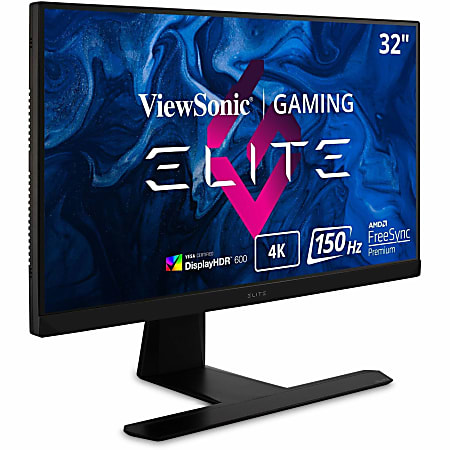 ViewSonic® XG320U 32" ELITE 4K UHD IPS Gaming Monitor, FreeSync
