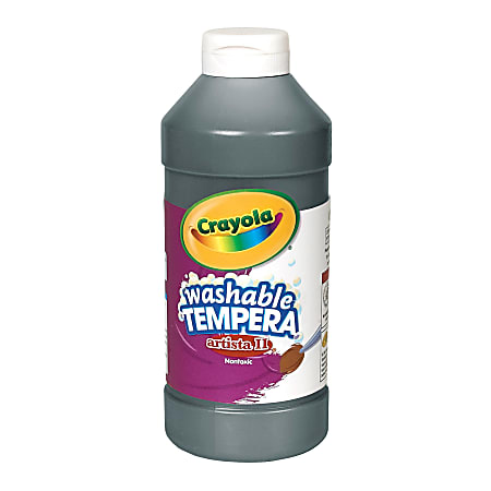 Crayola® Artista II® Tempera Paint, 16 Oz, Black