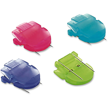 Advantus Panel Wall Clips, Box Of 20, Assorted Colors