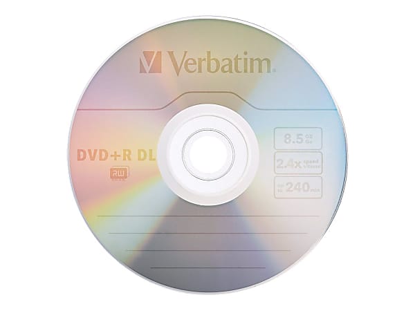Verbatim® DVD+R Double-Layer Disc Spindle, Pack Of 15