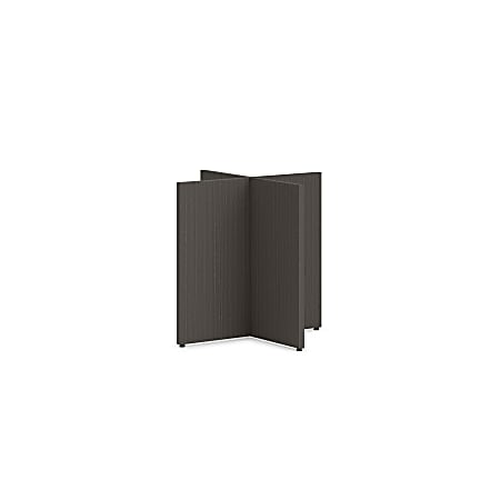 HON Mod HLPLTBL72BASE Conference Table Base - Finish: Slate Teak HON Mod HLPLTBL72BASE Conference Table Base - Finish: Slate Teak