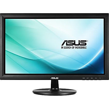 Asus VT207N 19.5" LCD Touchscreen Monitor - 16:9 - 5 ms - Multi-touch Screen - 1600 x 900 - HD+ - 16.7 Million Colors - 100,000,000:1 - 250 Nit - LED Backlight - DVI - USB - VGA - Black