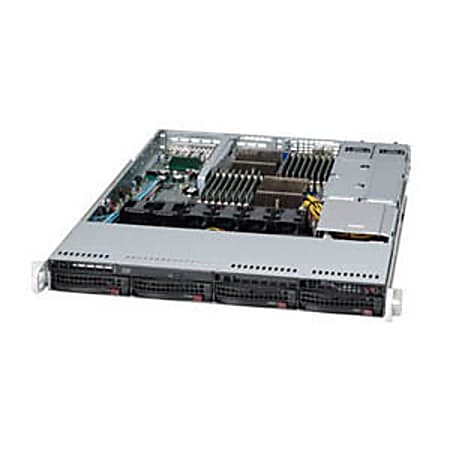 Supermicro A+ Server 1022G-URF Barebone System - 1U Rack-mountable - AMD SR5670 Chipset - Socket G34 LGA-1944 - 2 x Processor Support - Black - 256 GB DDR3 SDRAM DDR3-1333/PC3-10600 Maximum RAM Support - Serial ATA/300 RAID Supported Controller