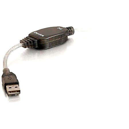 C2G 16.4ft USB Active Extension Cable, USB A to USB A Extension Cable, USB 2.0, M/M, 39997
