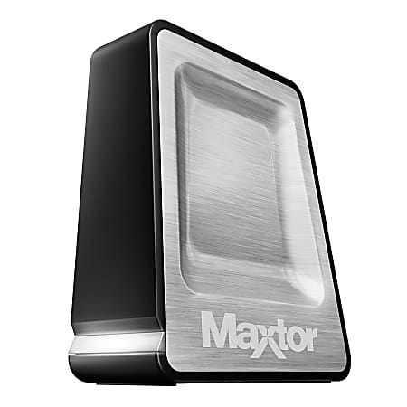 Maxtor® OneTouch™ 4 Plus External USB 2.0/FireWire Hard Drive, 500GB