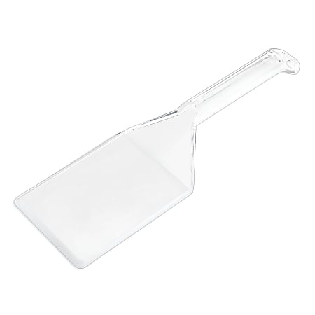 Amscan Plastic Spatulas, 1"H x 2"W x 9-3/4"D, Clear, Pack Of 9 Spatulas