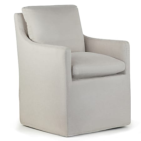 Glamour Home Axel Fabric Accent Chair, Beige