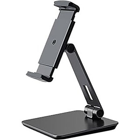 OtterBox Unlimited Series Table Stand, 8.80"H x 6.50"W x 0.79"D, Table, Dark Gray