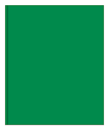 Office Depot® Brand 2-Pocket School-Grade Paper Folder with Prongs, Letter Size, Green