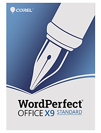 Corel® WordPerfect Office X9 Standard, Disc