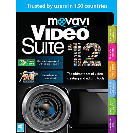 Movavi Video Suite 12 Business Edition, Download Version
