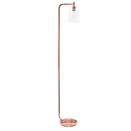 Simple gold floor lamp clearance