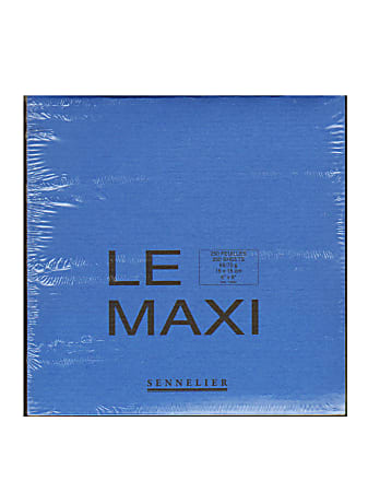 Sennelier Le Maxi Block Drawing Pads, 6" x 6", 125 Sheets, Pack Of 2