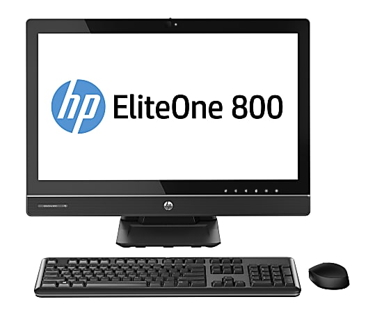 HP EliteOne 800 G1 All-in-One Computer - Intel Core i5 (4th Gen) i5-4670S 3.10 GHz - 4 GB DDR3 SDRAM - 500 GB HDD - 23" 1920 x 1080 Touchscreen Display - Windows 7 Professional 64-bit upgradable to Windows 8.1 Pro - Desktop