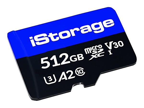 iStorage - Flash memory card - 512 GB - A2 / Video Class V30 / UHS-I U3 / Class10 - microSDXC (pack of 3)