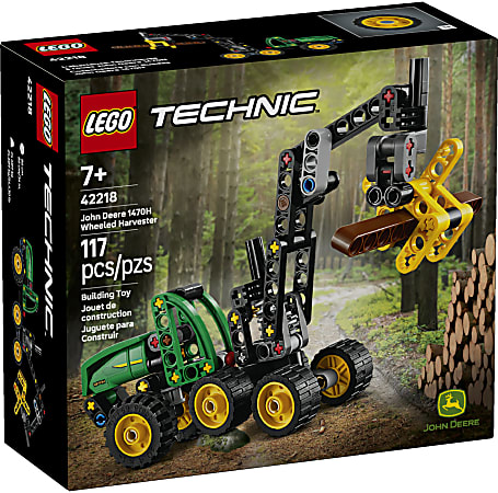 LEGO John Deere 1470H Wheeled Harvester Building Blocks Set Total Qty 1 ...