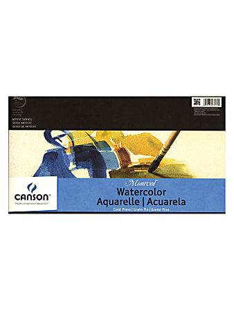 Canson Montval® Watercolor Paper, 15 x 20, 12 Sheets