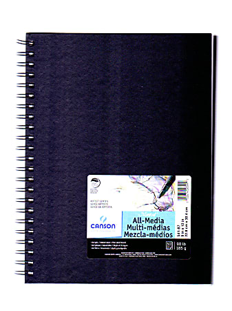 Canson Montval® Watercolor Paper, 9" x 12", 50 Sheets