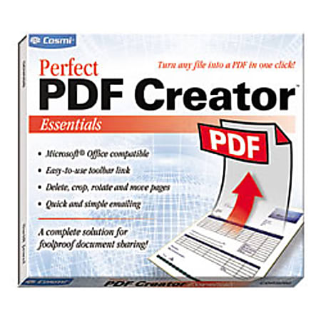 Perfect PDF Creator™ Essentials, Traditional Disc