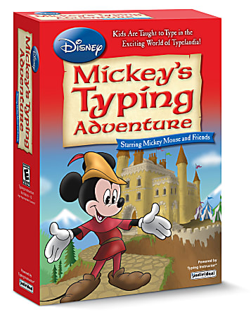Individual Software® Disney: Mickey's Typing Adventure Starring Mickey Mouse And Friends, Disc