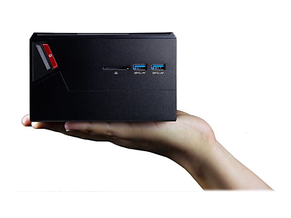 Shuttle X1 Series X1 i5 PRO SFF Core i5 7300HQ 2.5 GHz RAM 8 GB SSD 256 GB GF GTX 1060 GigE WLAN 802.11a b g n ac Bluetooth 4.2
