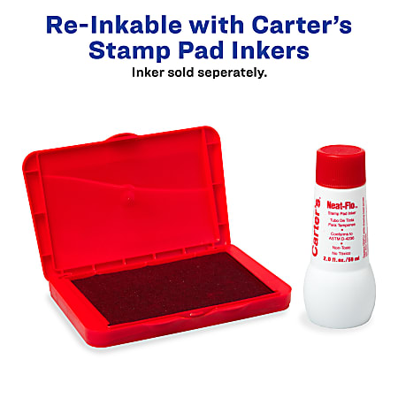 Carter's® Felt Uninked Stamp Pad, 2.75 x 4.27 (21021)