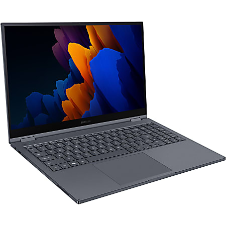 Samsung Galaxy Book Flex2 Alpha 13.3" Touchscreen Convertible 2 in 1 Notebook - Intel Core i5 11th Gen i5-1135G7 - 8 GB Total RAM - Royal Silver - Intel Chip