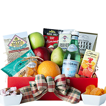 Napa Sonoma Holiday Fuel Fruit and Savory Gift Box - 13 items
