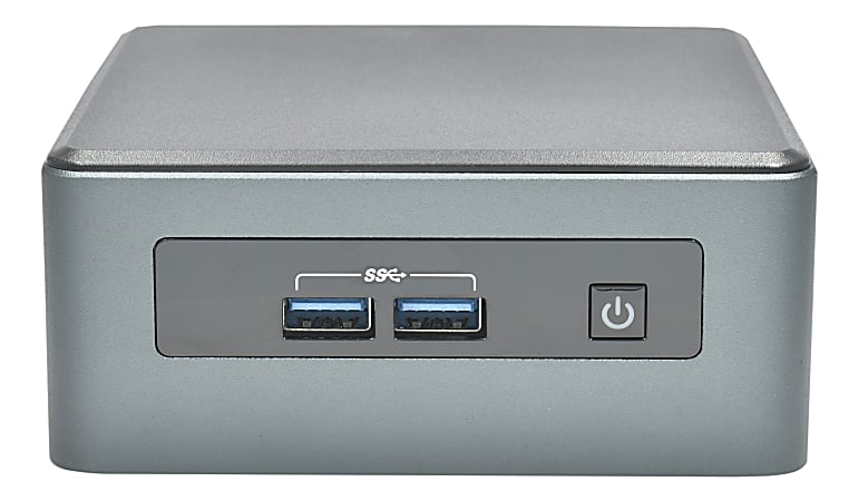 SimplyNUC NUC7i5DNHE Mini Desktop PC, Intel® Core™ i5, 8GB Memory, 256GB Solid State Drive, Windows® 10 Pro, 910-HMH4-031