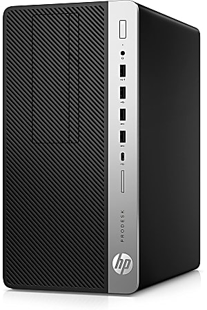 HP ProDesk 600 G3 MT Refurbished Desktop PC, Intel® Core™ i7, 32GB Memory, 1TB Solid State Drive, Windows® 10, J1-600G3TA06