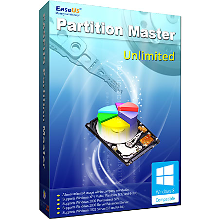 EaseUS Partition Master Unlimited Edition Free Lifetime Upgrades.