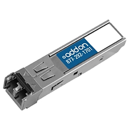 AddOn Alcatel-Lucent iSFP-GIG-LH40 Compatible TAA Compliant 1000Base-LH SFP Transceiver (SMF, 1310nm, 40km, LC, DOM)
