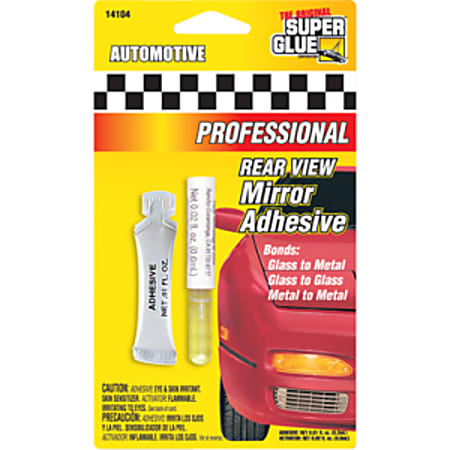 The Original Super Glue Automotive Rear View Mirror Adhesive