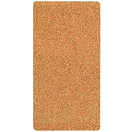 Lorell Do-it-Yourself Frameless Corkboard - 36" Height x 18" Width - Brown Cork Surface - Frameless - Aluminum Frame - 1 Each