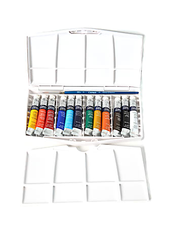 Winsor Newton Cotman Watercolor Painting Plus Tube Set - Office Depot