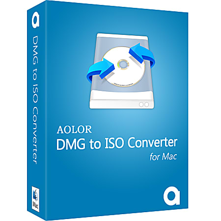 Aolor DMG to ISO Converter for Mac, Download Version