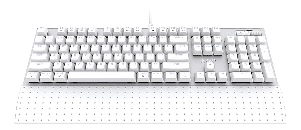 Azio MK MAC USB Keyboard, White, MK-MAC-U01