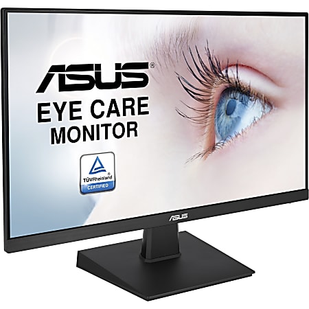 Asus VA24EHE 24" Class Full HD Gaming LCD Monitor - 16:9 - Black - 23.8" Viewable - In-plane Switching (IPS) Technology - WLED Backlight - 1920 x 1080 - 16.7 Million Colors - Adaptive Sync - 250 Nit Maximum - 5 ms GTG - 75 Hz Refresh Rate - DVI