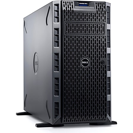 Dell PowerEdge T420 5U Tower Server - 1 x Intel Xeon E5-2407 Quad-core (4 Core) 2.20 GHz - 8 GB Installed DDR3 SDRAM - 1 TB (2 x 500 GB) HDD - Serial ATA, Serial Attached SCSI (SAS) Controller - 1 RAID Levels - 2 x 495 W