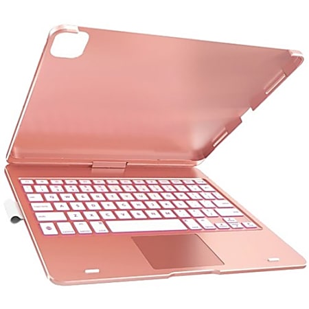 Typecase Flexbook Touch Keyboard/Cover Case for 11" Apple iPad Pro (2018) Tablet - Rose Gold