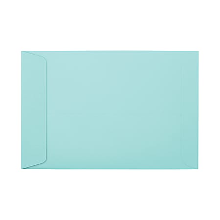 LUX #6 1/2 Open-End Envelopes, Peel & Press Closure, Seafoam, Pack Of 1,000