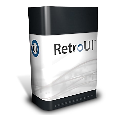 RetroUI Pro - 1 PC - 1 Yr. Maintenance, Download Version
