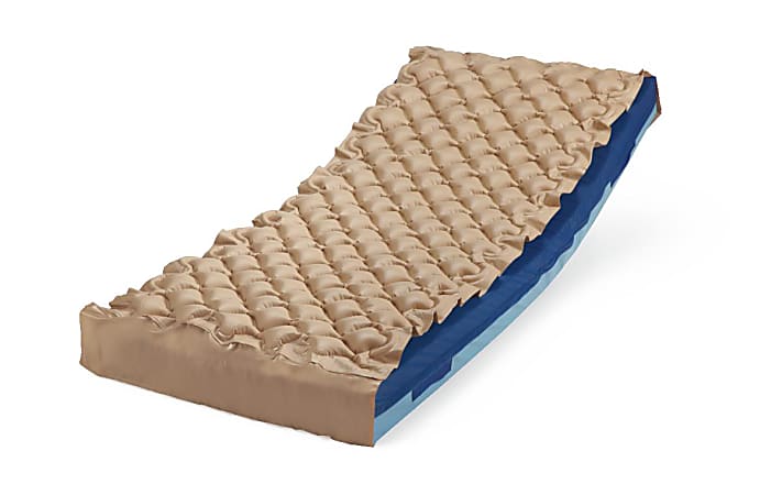 Medline AirOne Alternating Pressure Pump And Pad, Pad Only, Twin, Tan