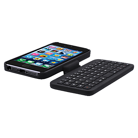 Compucessory Bluetooth® Keyboard For Apple® iPhone® 5, Black