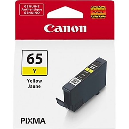 Canon CLI-65 Original Inkjet Ink Cartridge - Yellow Pack - Inkjet