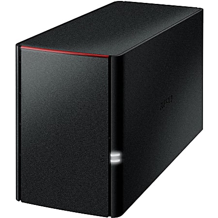 Buffalo LinkStation SoHo 2bay Desktop 4TB Hard Drives Included - Marvell ARMADA 370 800 MHz - 2x HDD Supported - LS220D0402B