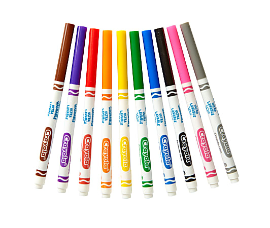 Washable on sale color markers
